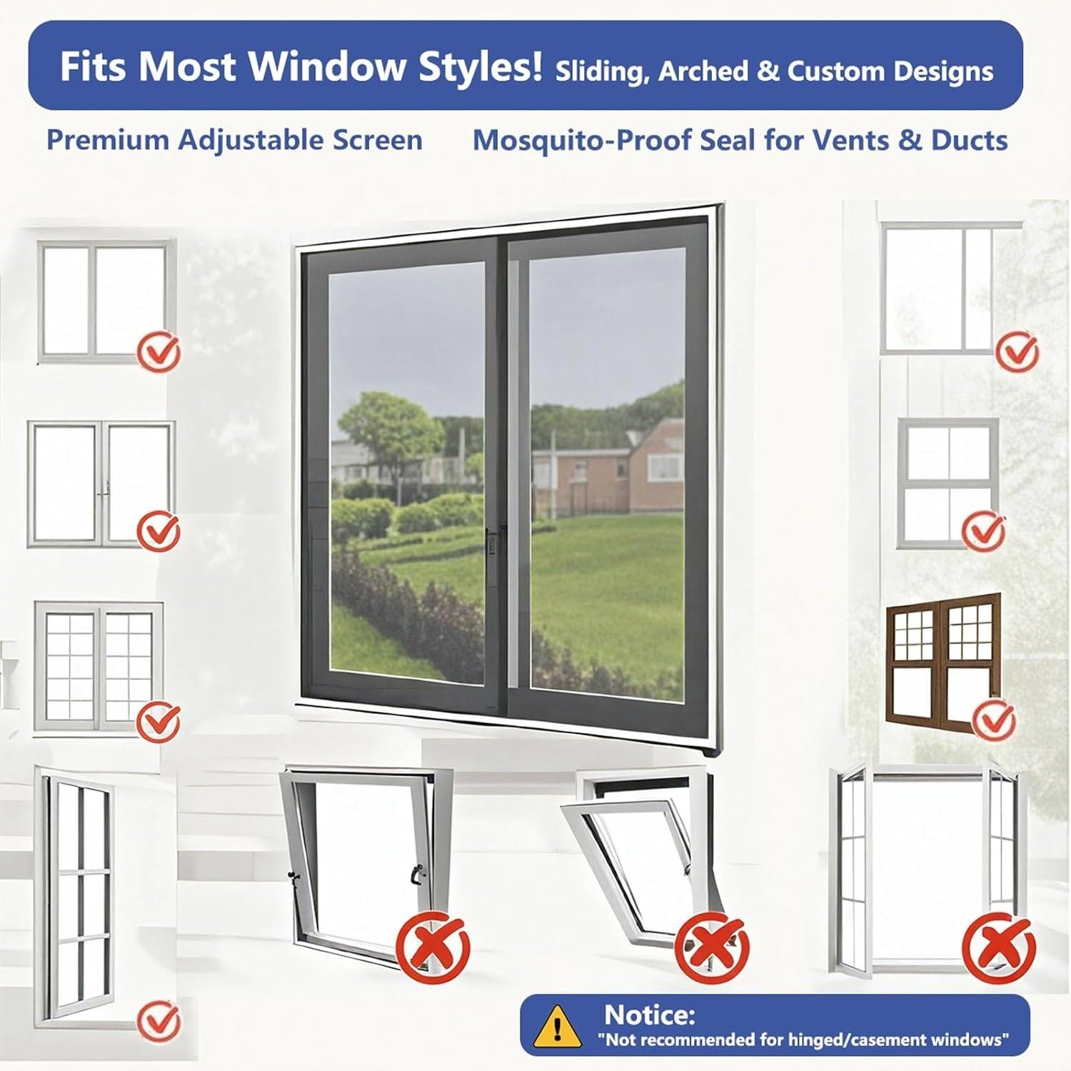 best velcro window screen