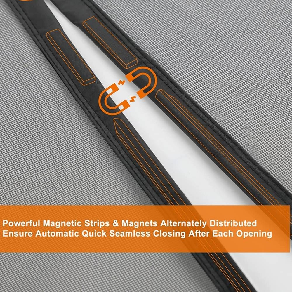 Magnetic Screen Door | Magnet Door Screens | Magnetic Mesh Screen Doors: image 5