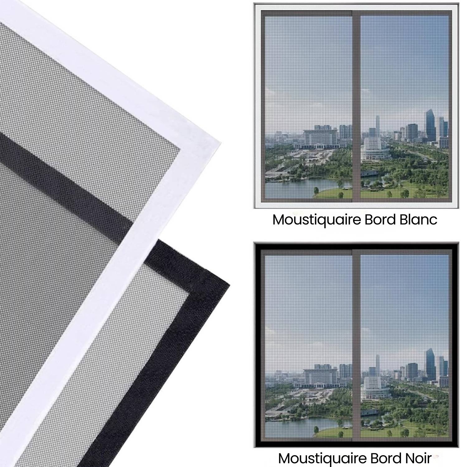 Moustiquaires de Fenêtre à Velcro | Moustiquaire de Fenêtre Ajustable | Moustiquaire de Fenêtre Avec Velcro: image 2